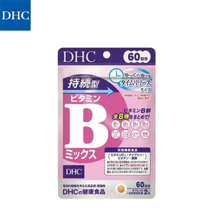 DHC 持續型維他命B群 補充8種複合維生素B族 60日分120粒